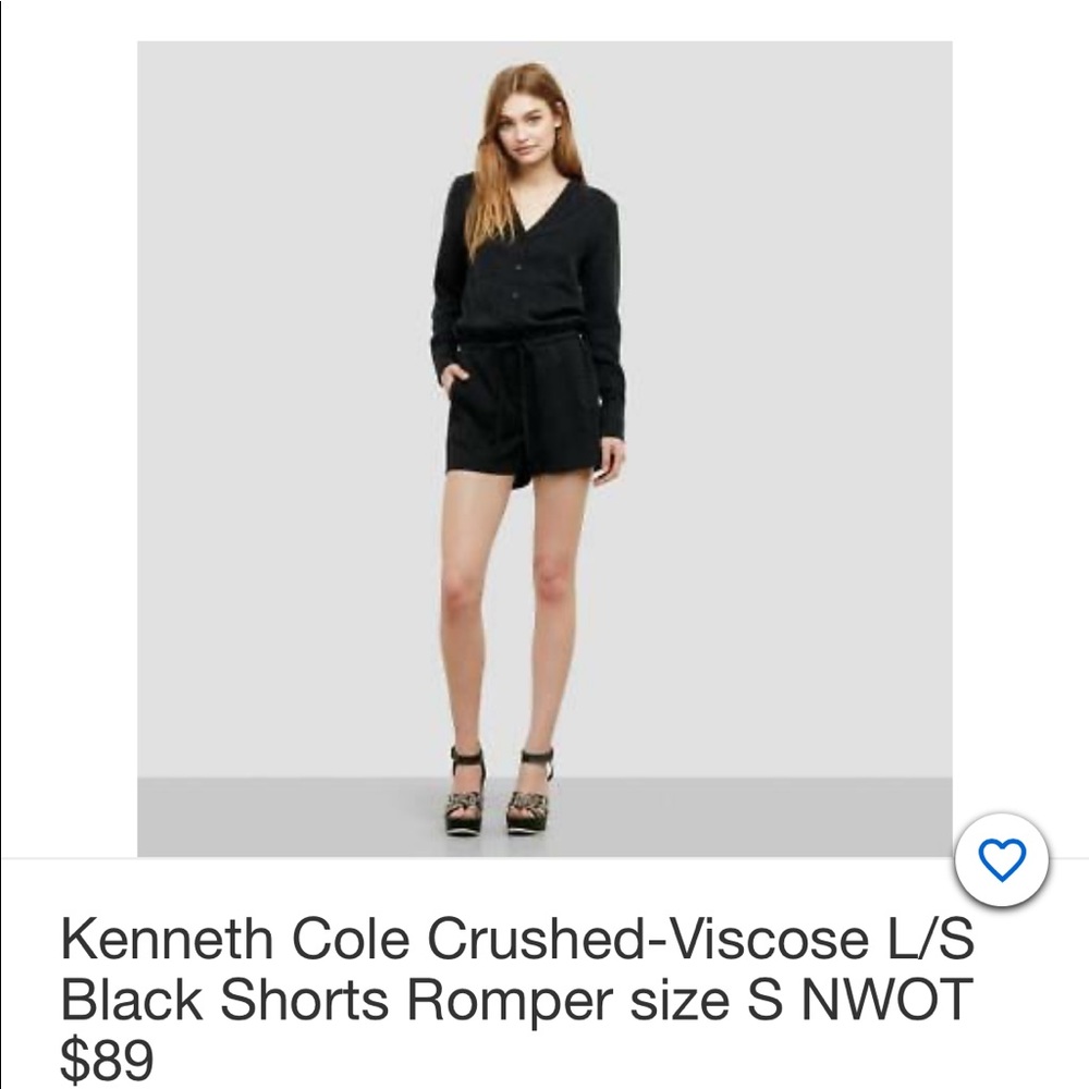Kenneth Chole Black romper